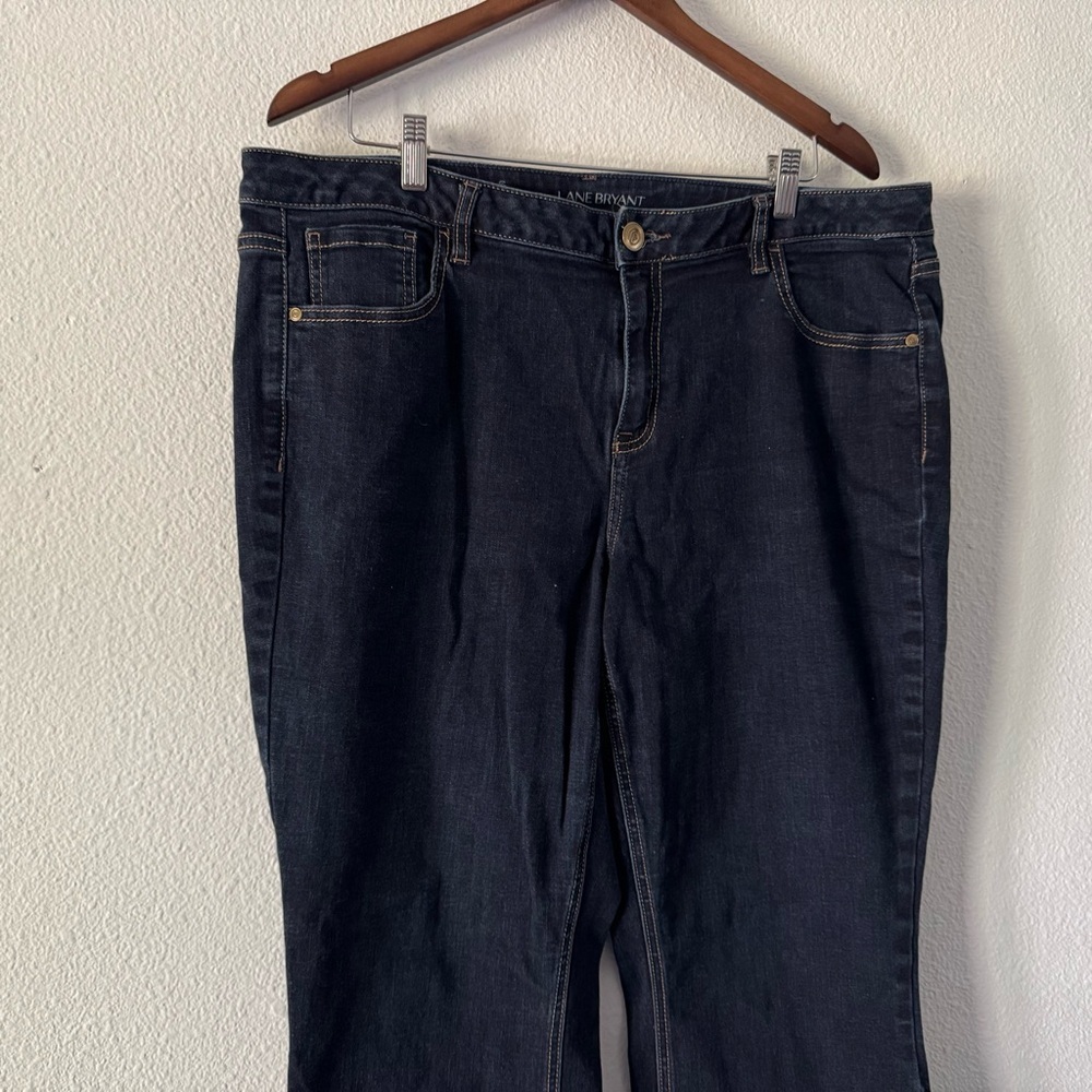 Lane Bryant Bootcut Genius Regular Fit Dark Wash Jeans Size 20 - Picture 3 of 12